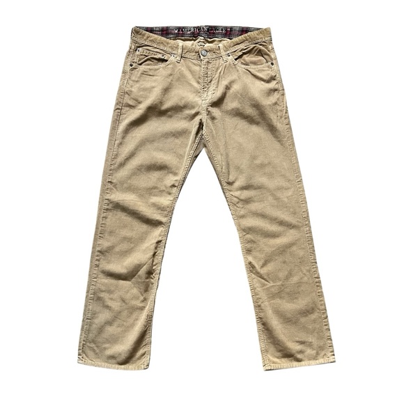 American Eagle Outfitters Other - American Eagle Outfitters Tan Corduroy Pants Waist 34, 36